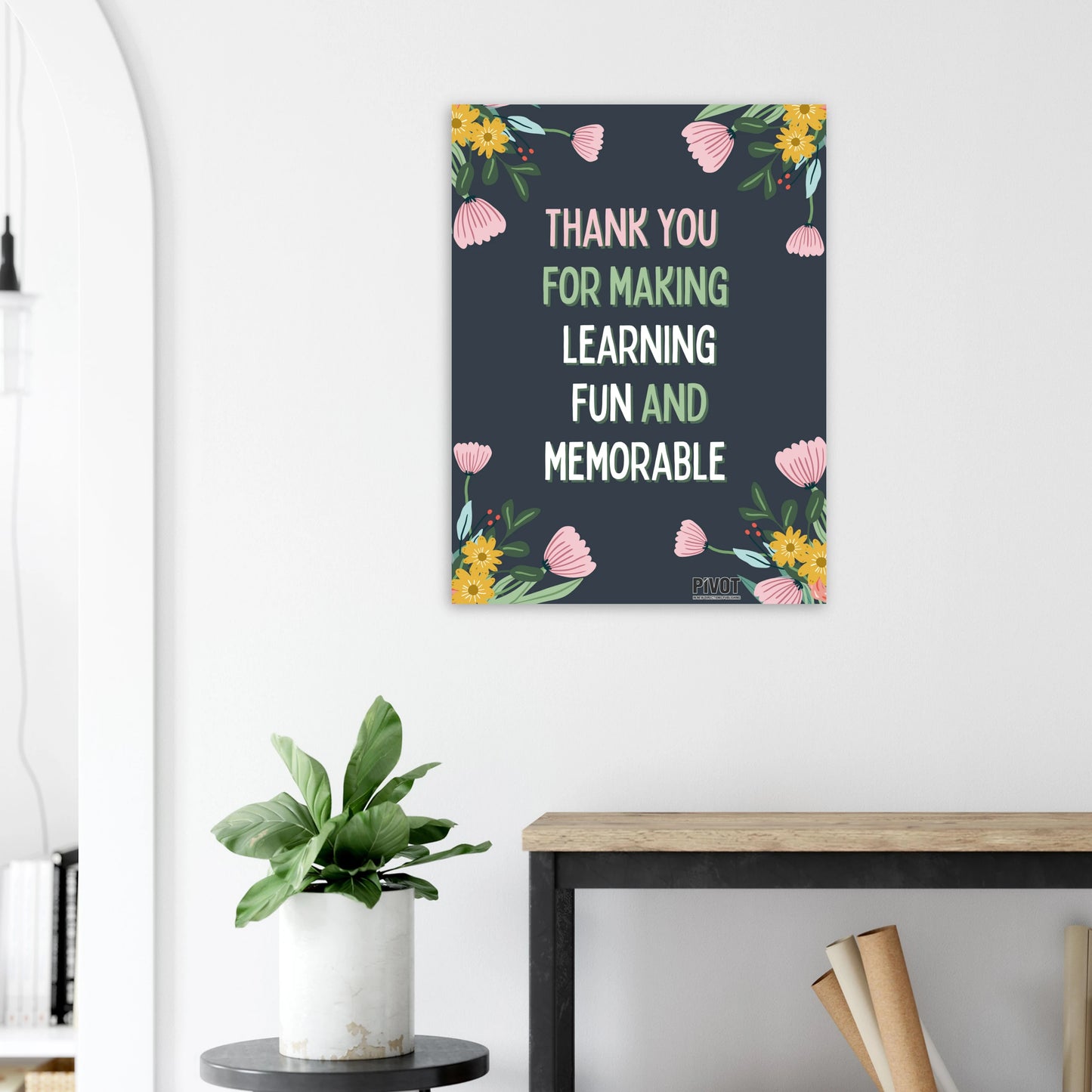 "Making Learning Fun" Poster